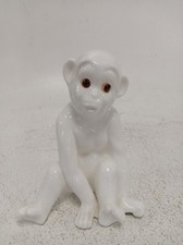 Estatueta de macaco de porcelana branca vintage Maruri Masterpiece TMR-4885 comprar usado  Enviando para Brazil
