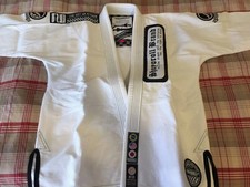 Shoyoroll BJJ Gi Lote #37 Xadrez Humano Branco JIU JITSU Kimono com Bolsa Rara, usado comprar usado  Enviando para Brazil