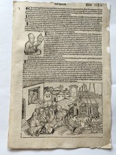 Riginal inkunabel blatt gebraucht kaufen  Nürnberg