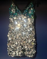 Sequin blue silver for sale  ALTRINCHAM