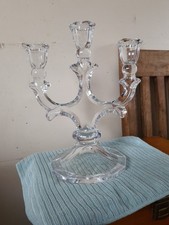 Glass crystal candle for sale  TAUNTON