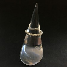Anel TIFFANY&CO.1995 prata 925 corda de torção estreita ISO tamanho: 46/3BD0388 comprar usado  Enviando para Brazil
