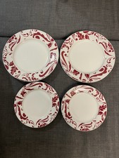 Red damask white for sale  LONDON