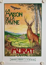 Poster maison faune d'occasion  Expédié en Belgium