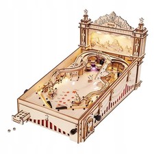 ROBOTIME drewniane puzzle model 3D maszyna pinball na sprzedaż  PL