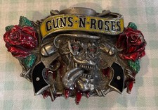 guns n roses belt buckle for sale guns n roses belt buckle for sale  LICHFIELD