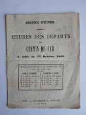 Indicateur chemin fer d'occasion  Pluvigner