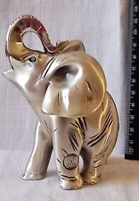 Scultura elefante argento. usato  Trento