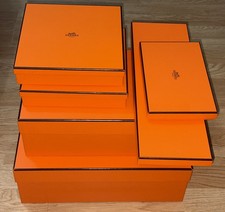 Six hermes empty for sale  LONDON