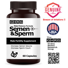 Usado, Sêmen e esperma, suplemento de fertilidade masculina, aumento do volume de sêmen, contagem de espermatozóides comprar usado  Enviando para Brazil