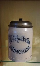 Alter bierkrug brauerei gebraucht kaufen  Steinau