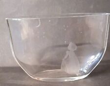 Crystal vase signed for sale  HAILSHAM