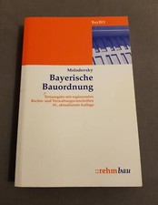 0219 bayerische bauordnung gebraucht kaufen  Deutschland
