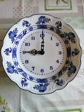 Zwiebelmuster uhr küchenuhr gebraucht kaufen  Wittenberge