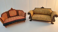 Vintage couches sofa d'occasion  Expédié en Belgium