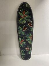 Globe Blazer 26" Cruiser Skate Deck Floral - 7.25" X 26" #x2 Usado comprar usado  Enviando para Brazil