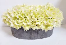 Green faux hydrangea for sale  Warrington