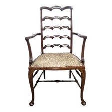 Antique inlaid mahogany for sale  BLYTH