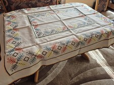 Tischdecke stickerei kreuzstic gebraucht kaufen Tischdecke stickerei kreuzstic gebraucht kaufen  Eisenberg, Kerzenheim