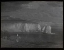 FOTO DE ARTE VINTAGE Lanterna Mágica Slide ILHA DE WIGHT BAY CHARLES MARCH REG C1950, usado comprar usado  Enviando para Brazil