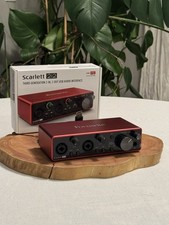Focusrite Scarlett Solo 3ª Geração 2 Canais Interface de Áudio Profissional SCARLETT-SOLO-3G! comprar usado  Enviando para Brazil