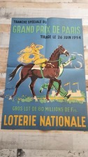 Affiche loterie nationale d'occasion  Voisins-le-Bretonneux