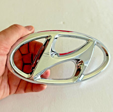 Emblema de grade frontal prata cromado logotipo H para Hyundai Tucson 2016-2021 (com clipes), usado comprar usado  Enviando para Brazil