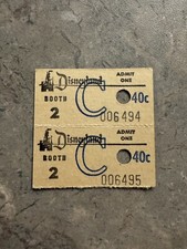 Vintage disneyland admission for sale  Lodi