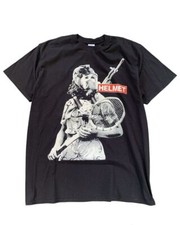 Camiseta 2008 Helmet Australia Tour manga curta preta reimpressão NH10722 comprar usado  Enviando para Brazil