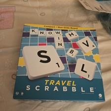Travel scrabble compact for sale  PORTSMOUTH