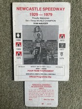 Newcastle speedway ivan for sale  WHITLEY BAY