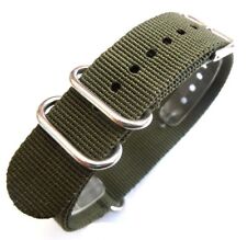Green nylon nato for sale  WAKEFIELD