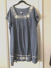 Monsoon blue smock for sale  YORK