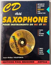 Méthode saxophone cd d'occasion  Saint-Pierre-d'Oléron