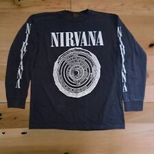 Camiseta Nirvana estilo vintage banda Sub Pop manga longa preta tamanho: L reimpressão comprar usado  Enviando para Brazil