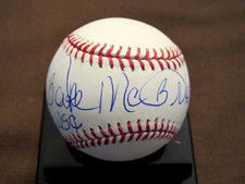 Usado, BAKE MCBRIDE 1980 WSC PHILLIES 1974 ROY AUTOGRAFADO OML BEISEBOL PSA/DNA BEAUTY comprar usado  Enviando para Brazil