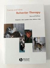 Canine and Feline Behavior Therapy (2nd Edition) Hart, Hart, Bain cat dog book, usado comprar usado  Enviando para Brazil