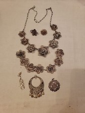 Mexico silver filigree for sale  Prairie Du Sac