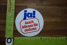 Alter aufkleber lebensmittel gebraucht kaufen  Kupferberg
