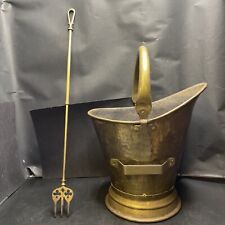 Vintage brass coal for sale  ONGAR