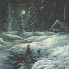 Servietten santa village gebraucht kaufen  Frankfurt am Main