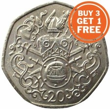 Isle man 20p for sale  BURNTWOOD