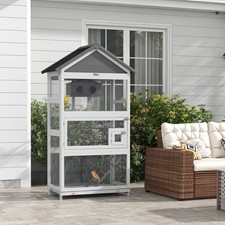 Wooden bird cage for sale  GREENFORD