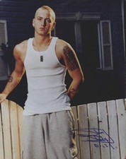 Foto rap 8x10 assinada por D-12 Eminem Marshall Mathers com certificado autografado 298 comprar usado  Enviando para Brazil