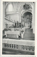 WÜRZBURG, Kościół Neumünster wewnątrz, Dolna Franka, mały format na sprzedaż  Wysyłka do Poland