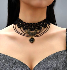 Goth black lace for sale  NOTTINGHAM