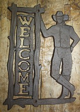 Cast iron cowboy for sale  Grand Saline