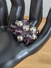 Ring silber perlen gebraucht kaufen  Deutschland