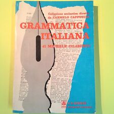 Grammatica italiana ciliberti usato  Comiso
