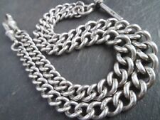 silver albert chain t bar for sale  NOTTINGHAM